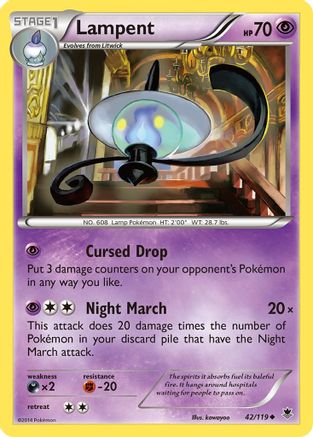 Lampent (PHF-042) (Reverse Holofoil)