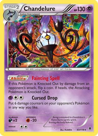 Chandelure (PHF-043) (Holofoil)