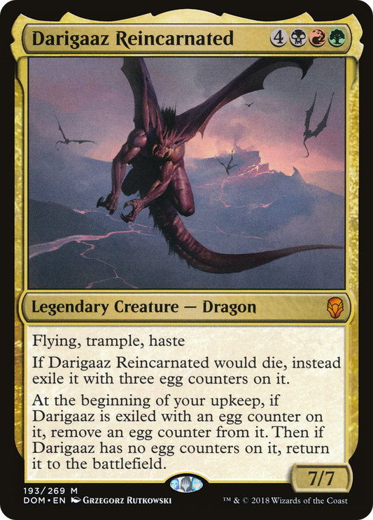Darigaaz Reincarnated (DOM-193) (Foil)