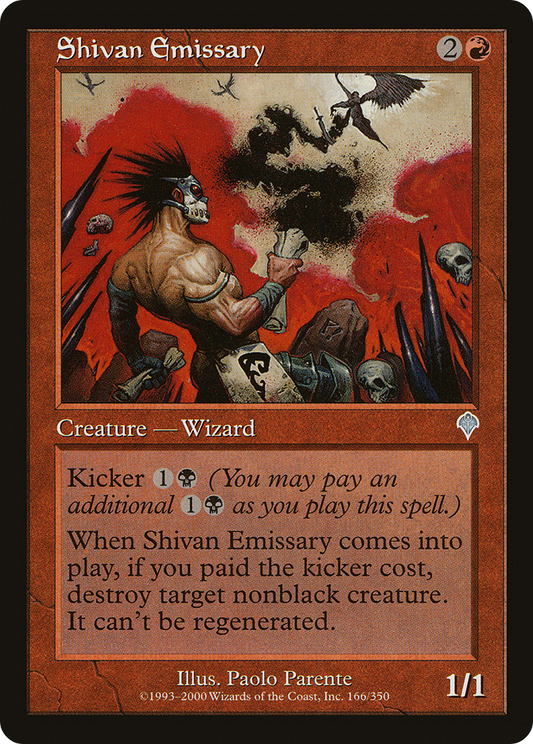 Shivan Emissary (INV-166) (Foil)