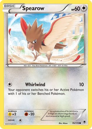 Spearow (PHF-) (Reverse Holofoil)