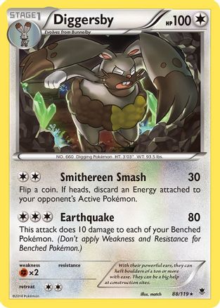 Diggersby (PHF-) (Reverse Holofoil)