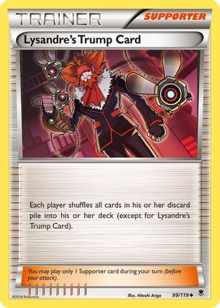 Lysandre's Trump Card (PHF-099) (Reverse Holofoil)