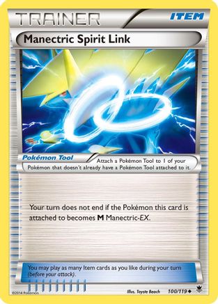 Manectric Spirit Link (PHF-100) (Reverse Holofoil)