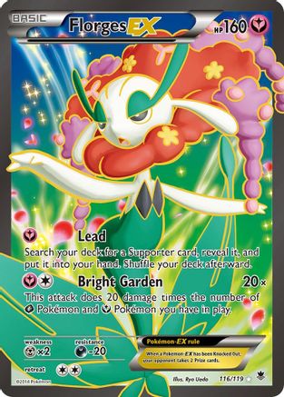 Florges EX (116 Full Art) (PHF-116) (Holofoil)