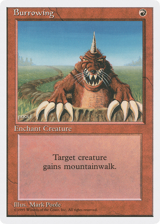 Burrowing (4ED-180)