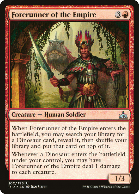 Forerunner of the Empire (RIX-102)