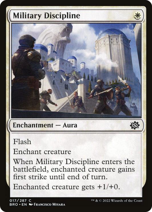 Military Discipline (BRO-017) (Foil)