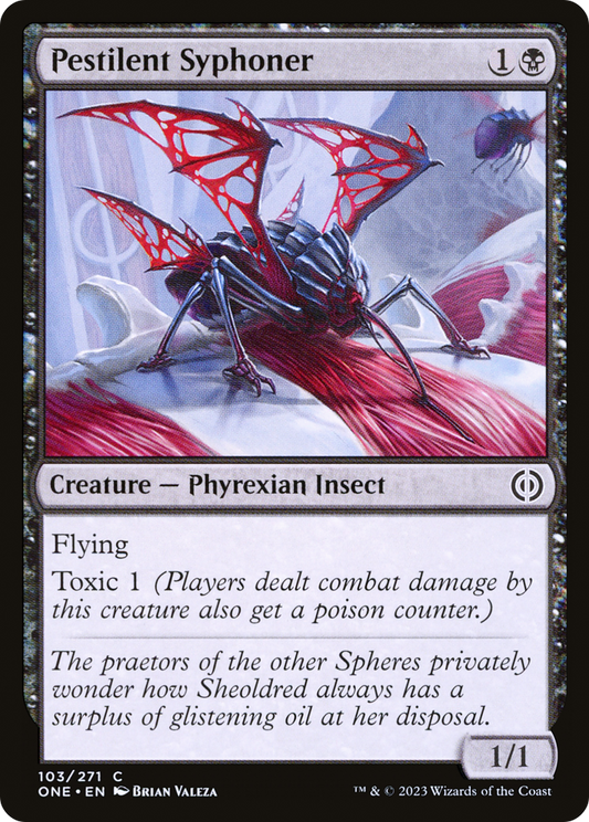 Pestilent Syphoner (ONE-103) (Foil)
