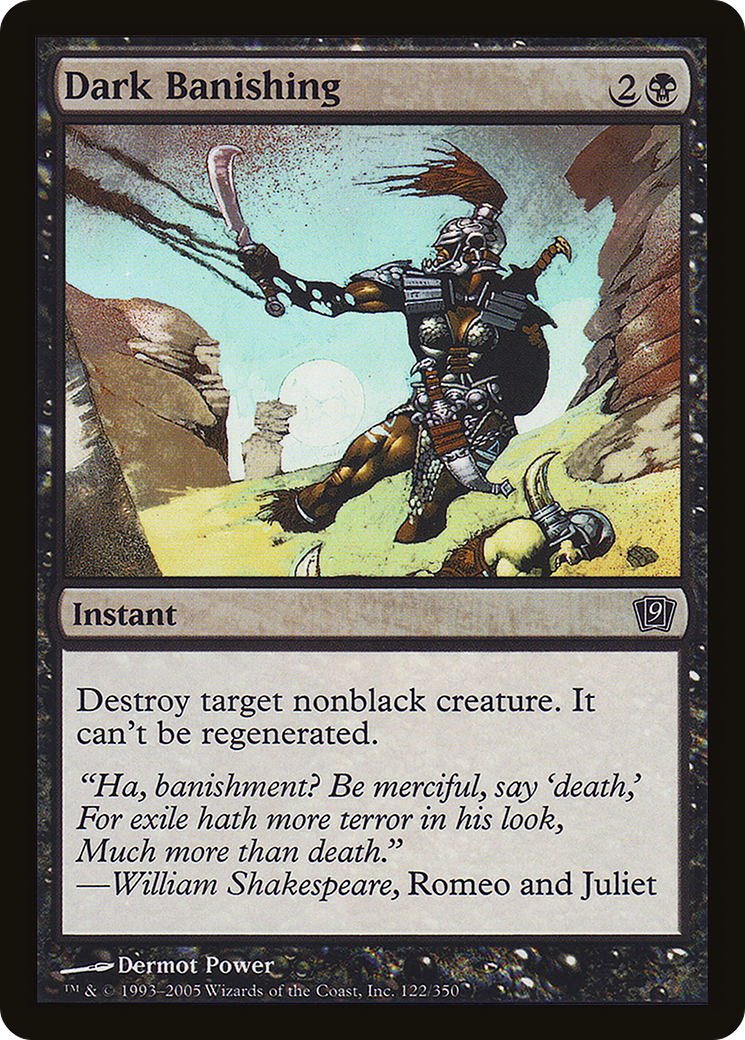 Dark Banishing (9ED-122★) (Foil)