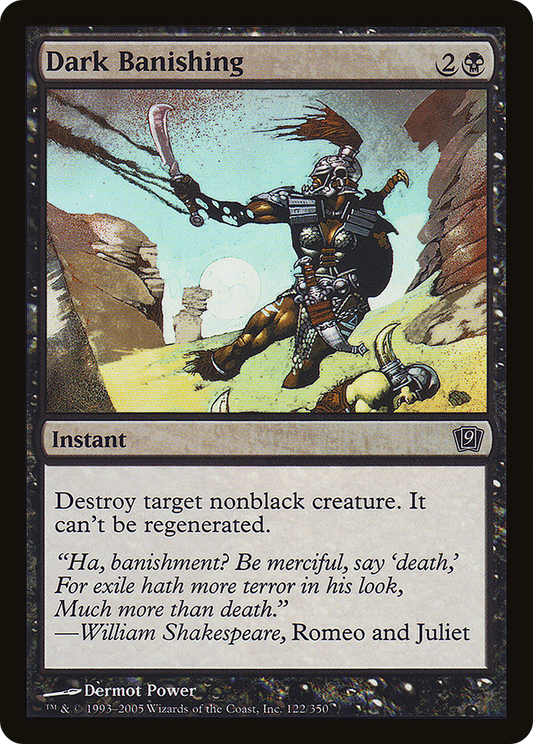 Dark Banishing (9ED-122★) (Foil)