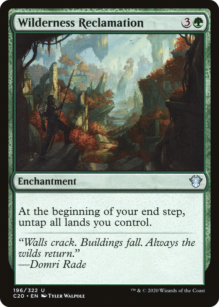 Wilderness Reclamation (C20-196)