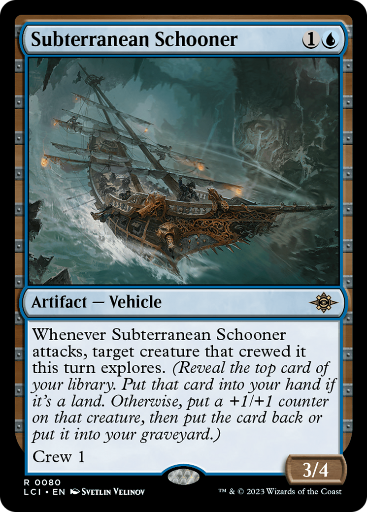 Subterranean Schooner (LCI-080) (Foil)