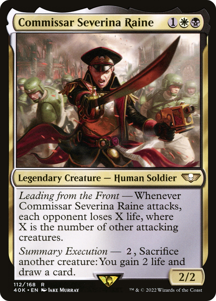 Commissar Severina Raine (40K-112)