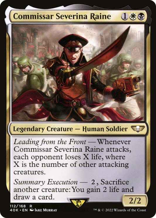 Commissar Severina Raine (40K-112)