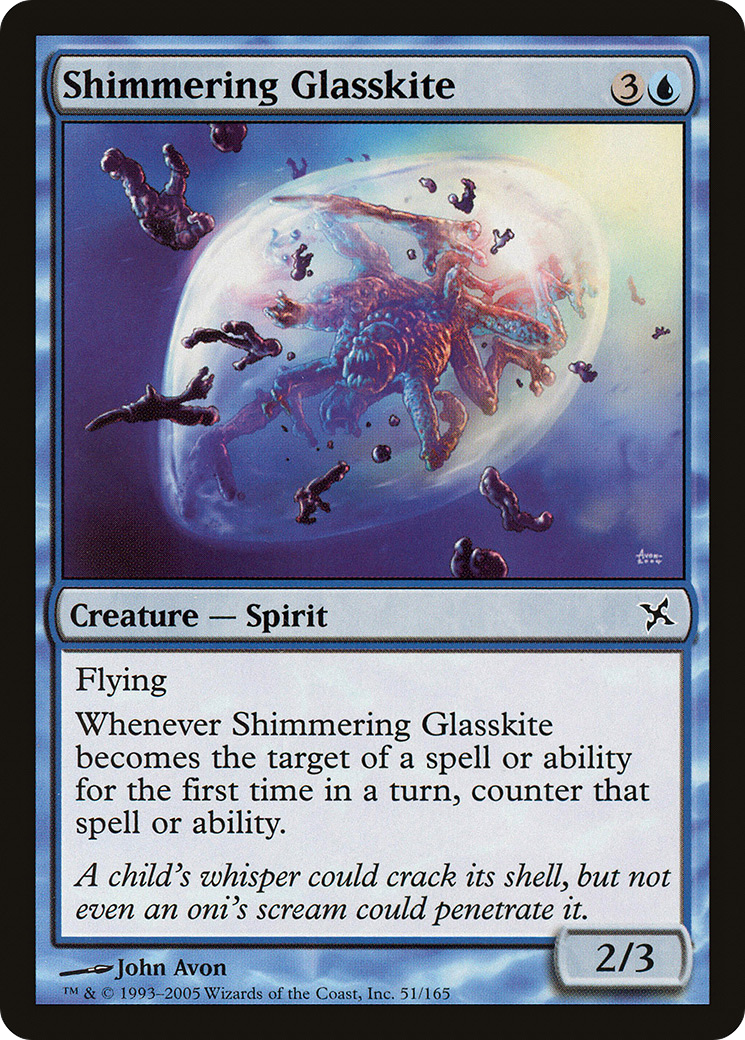 Shimmering Glasskite (BOK-051) (Foil)