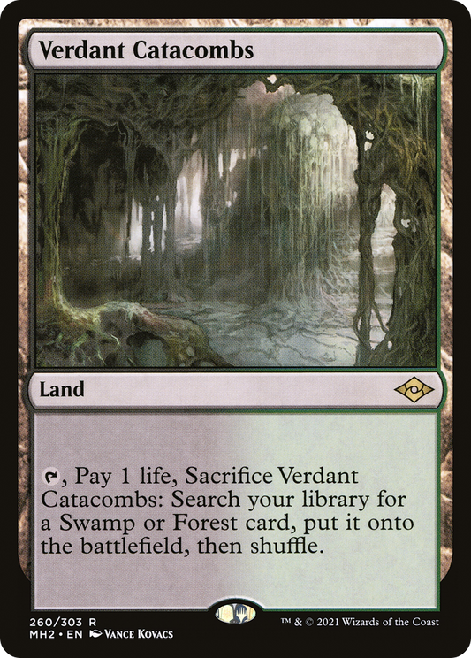 Verdant Catacombs (MH2-260) (Foil)