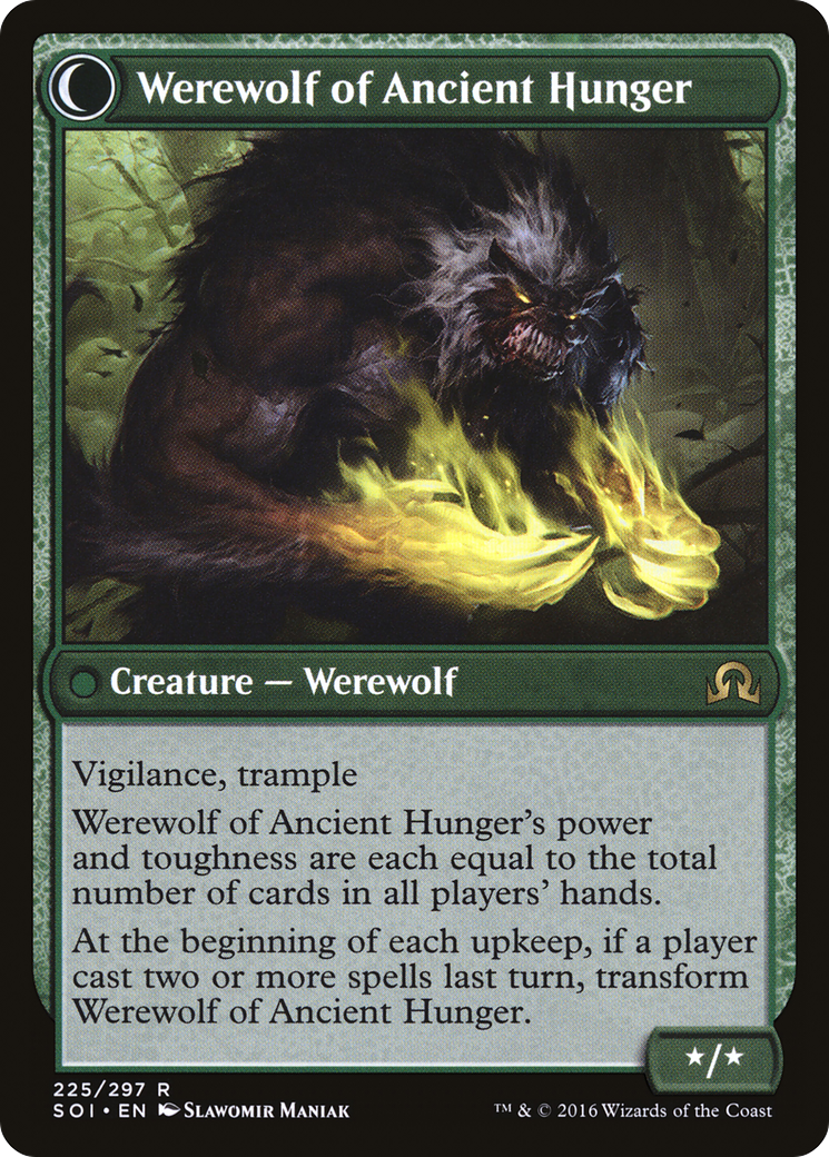 Sage of Ancient Lore // Werewolf of Ancient Hunger (SOI-225)