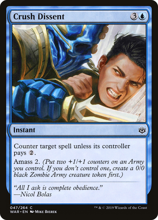 Crush Dissent (WAR-047)
