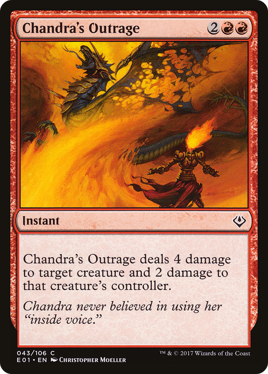 Chandra's Outrage (AC2-043)