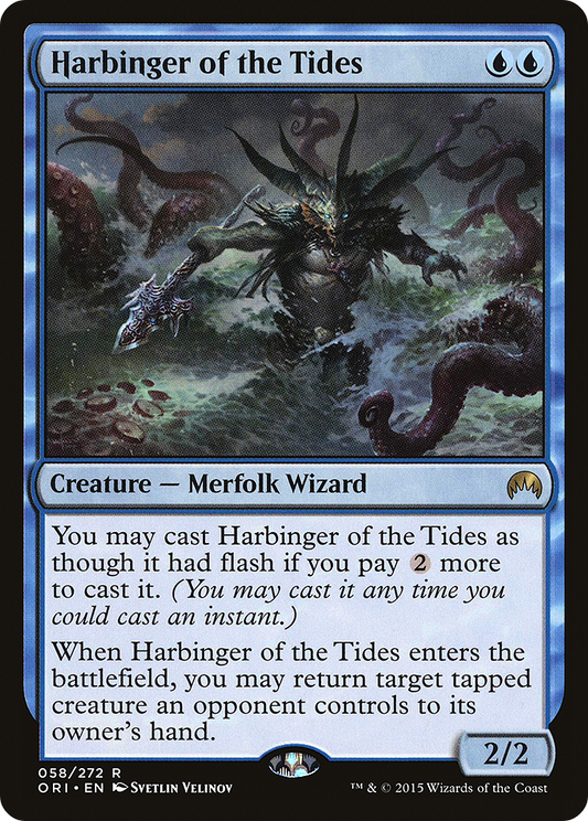 Harbinger of the Tides (ORI-058) (Foil)