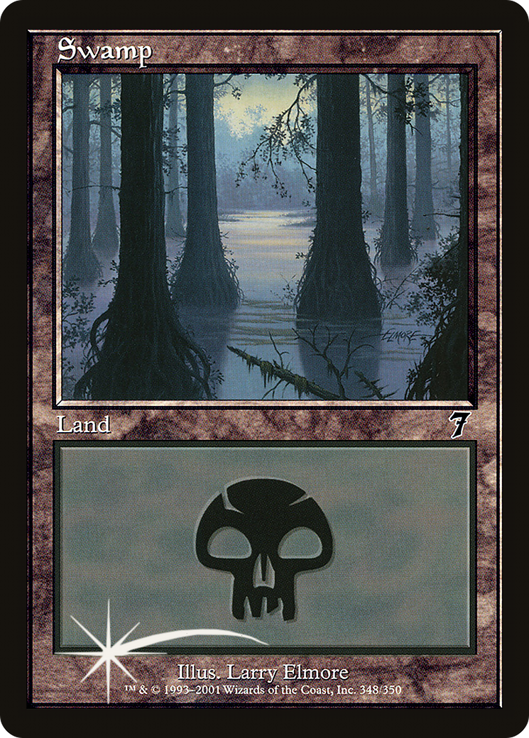 Swamp (7ED-348★) (Foil)