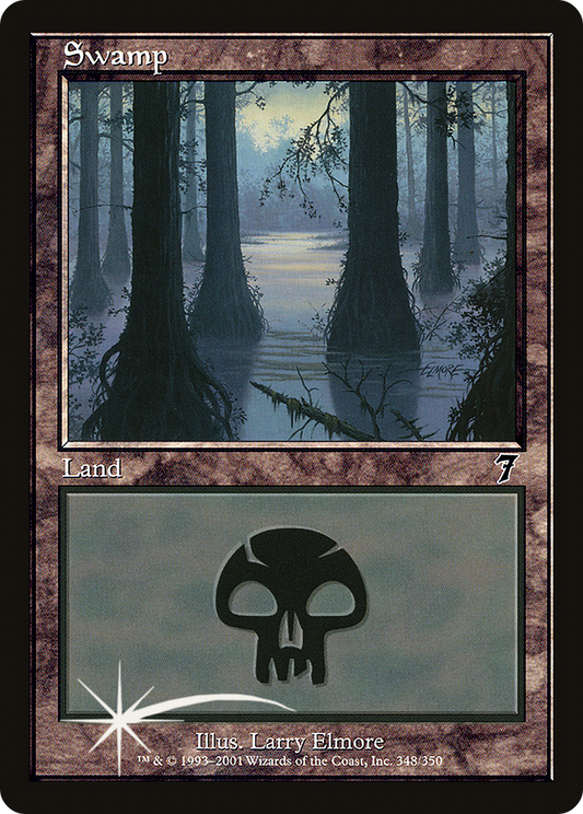 Swamp (7ED-348★) (Foil)