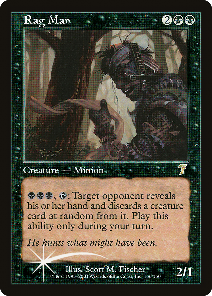 Rag Man (7ED-156★) (Foil)