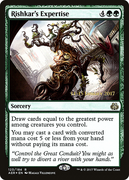 Rishkar's Expertise (PRE-123S) (Foil)