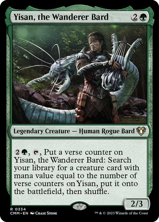 Yisan, the Wanderer Bard (CMM-334)