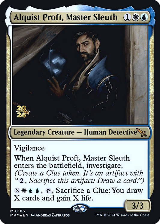 Alquist Proft, Master Sleuth (PRE-185S) (Foil)