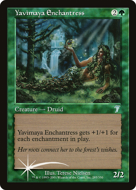 Yavimaya Enchantress (7ED-285★) (Foil)