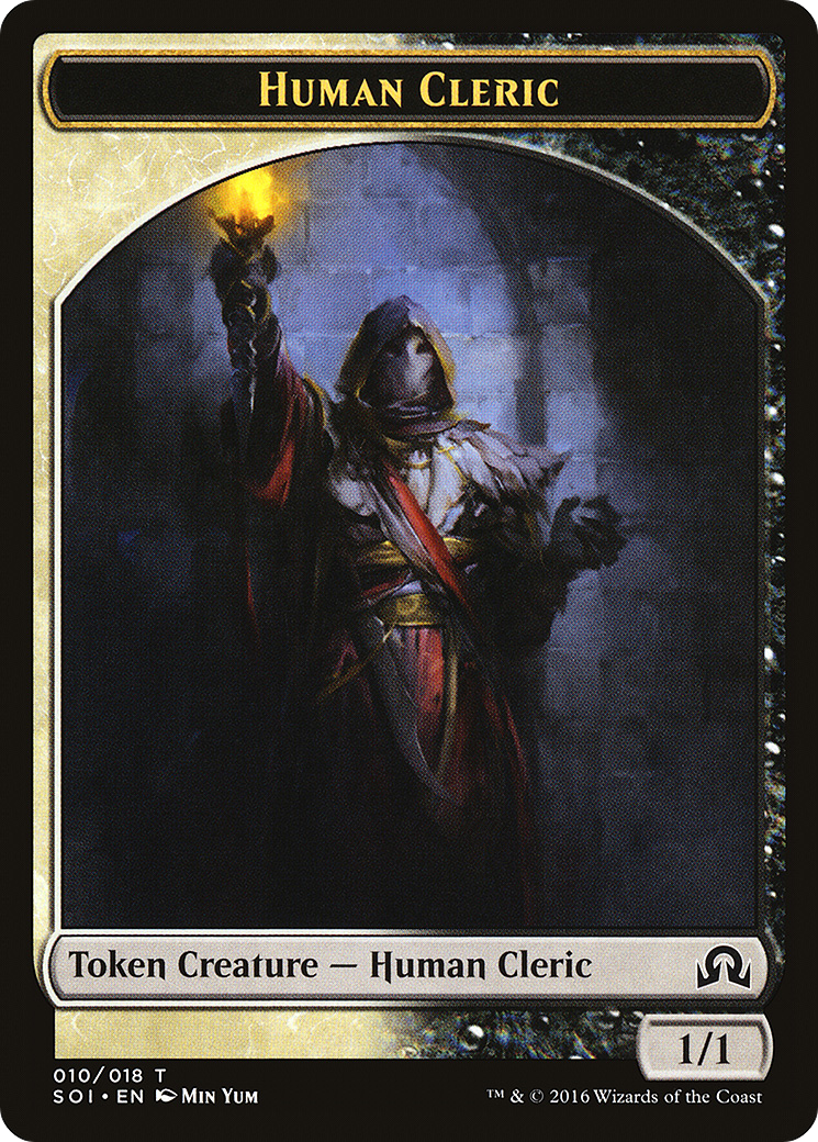 Human Cleric Token (SOI-010)