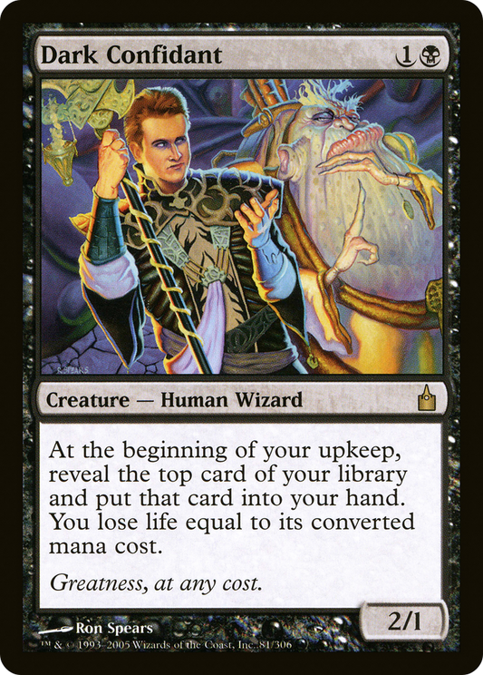 Dark Confidant (RAV-081) (Foil)