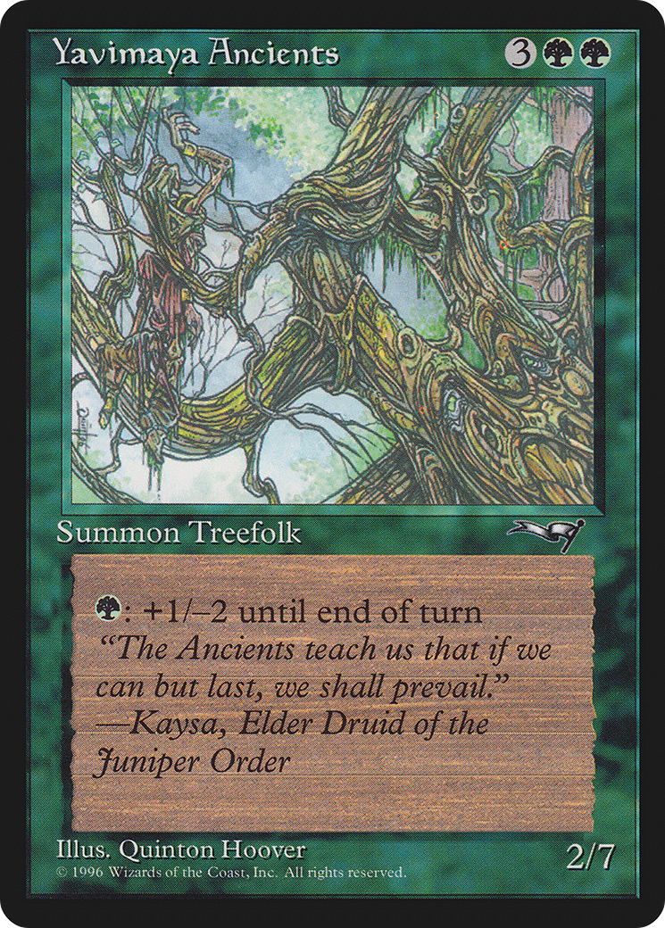 Yavimaya Ancients (ALL-104A)