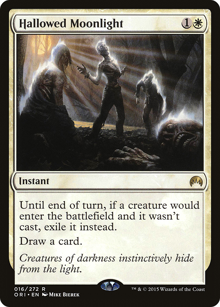 Hallowed Moonlight (ORI-016) (Foil)