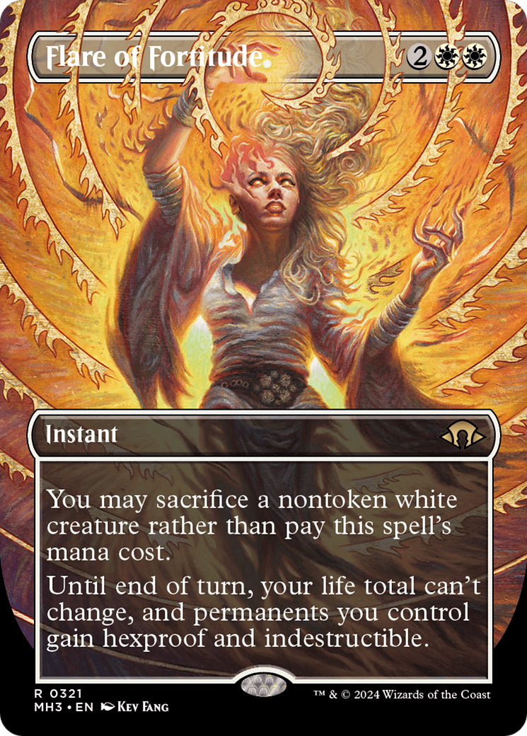 Flare of Fortitude (MH3-321) (Borderless) (Foil)