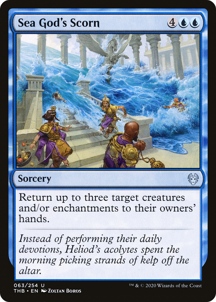 Sea God's Scorn (THB-063) (Foil)