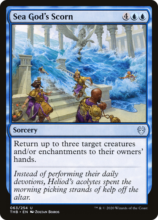 Sea God's Scorn (THB-063) (Foil)