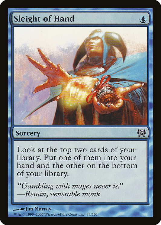 Sleight of Hand (9ED-99★) (Foil)