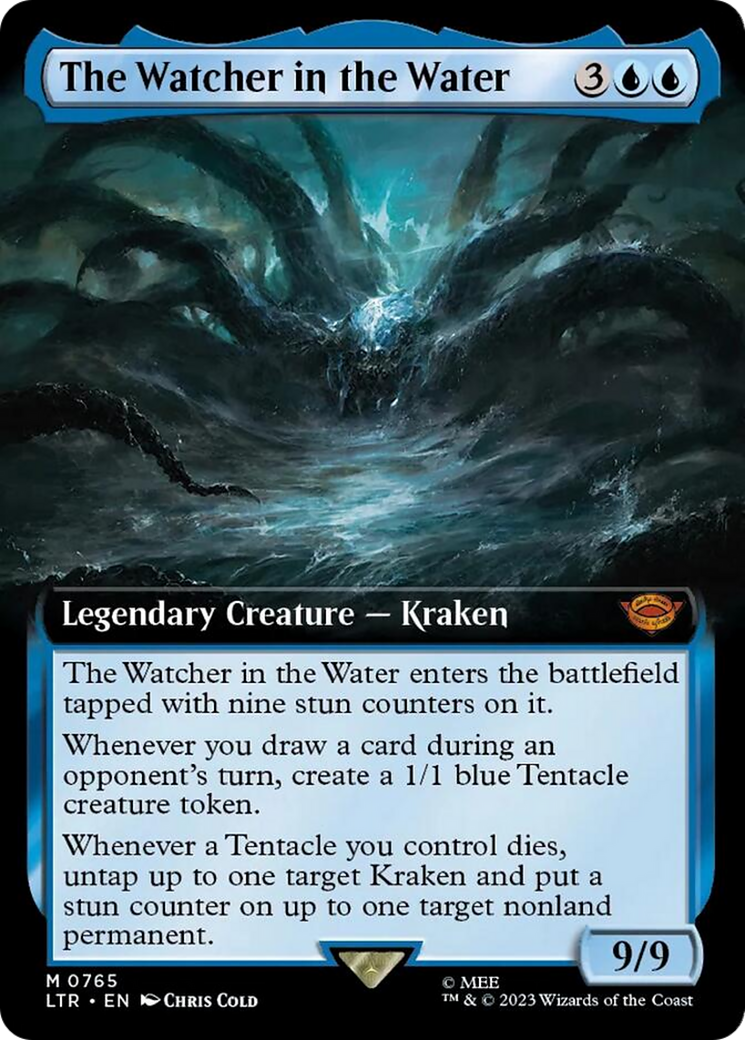 The Watcher in the Water (LTR-765) (Extended Art) (Surge Foil)