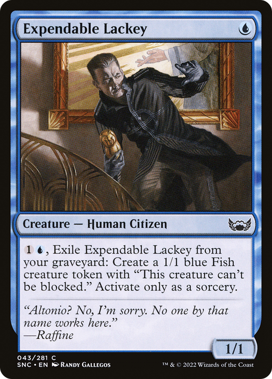 Expendable Lackey (SNC-043)