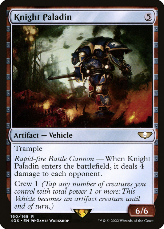 Knight Paladin (40K-160)