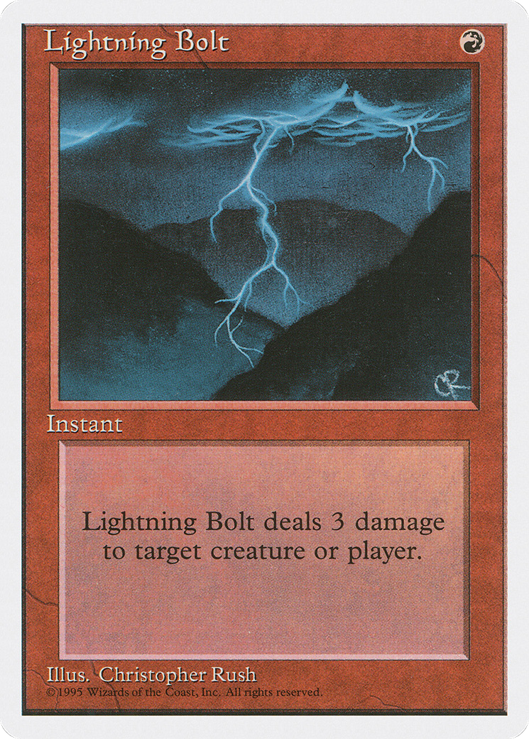 Lightning Bolt (4ED-208)