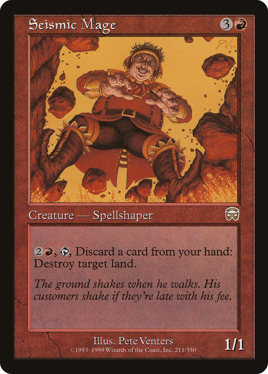 Seismic Mage (MMQ-211) (Foil)