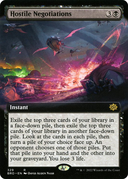 Hostile Negotiations (BRO-329) (Extended Art)