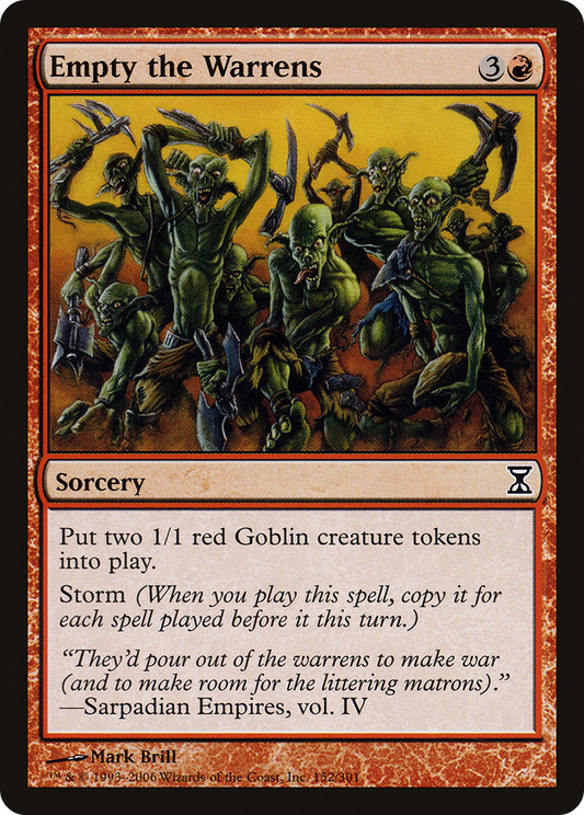 Empty the Warrens (TSP-152)