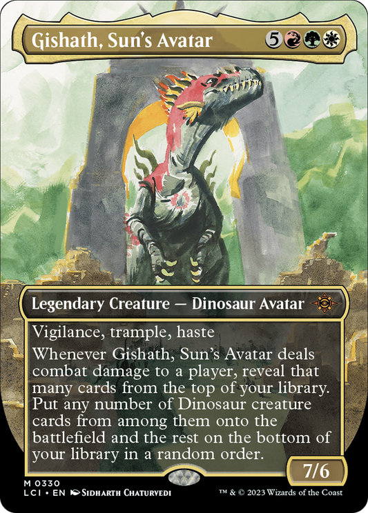 Gishath, Sun's Avatar (LCI-330) (Borderless)