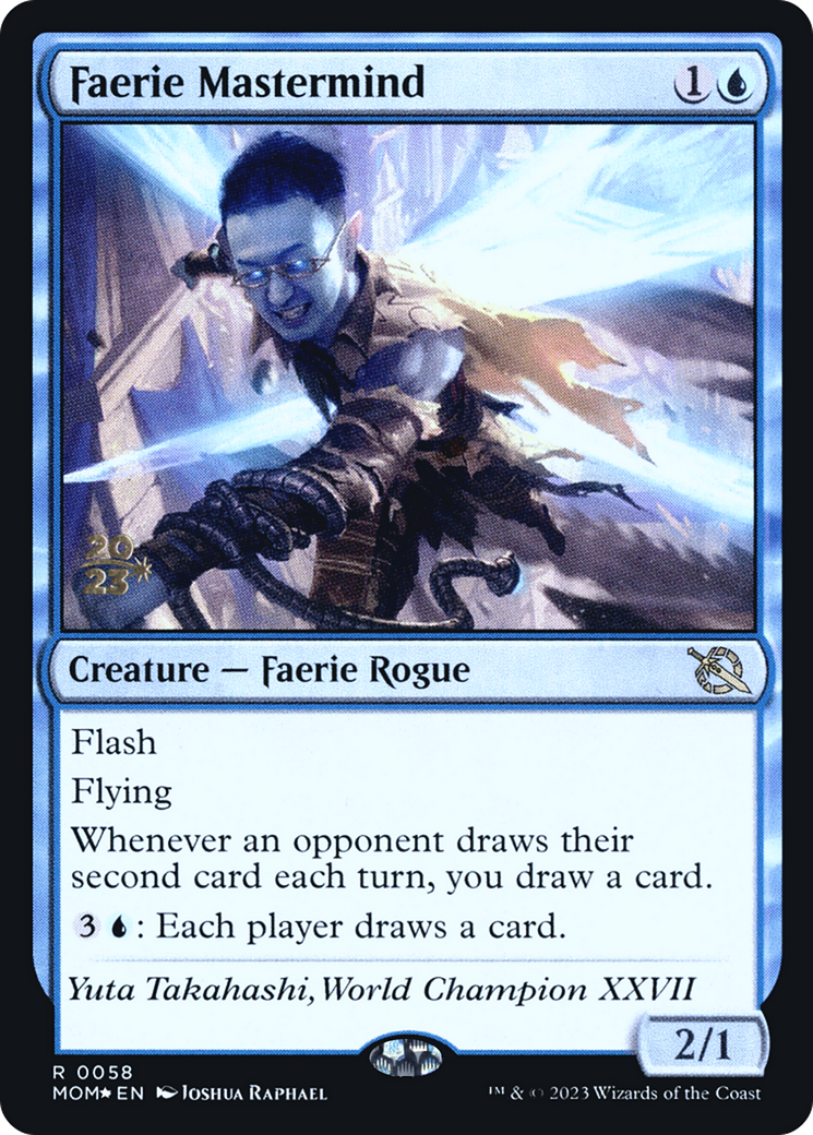 Faerie Mastermind (PRE-58S) (Foil)