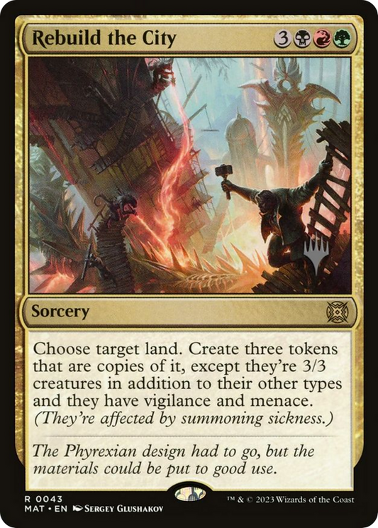 Rebuild the City (PPLCI-43P) (Foil)